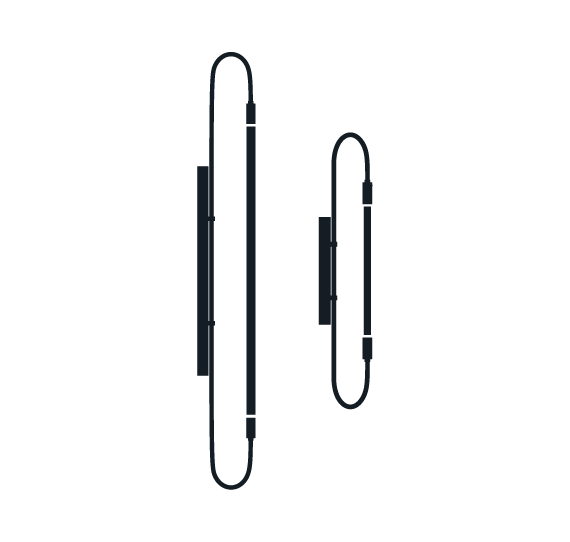 Applique néon simple
